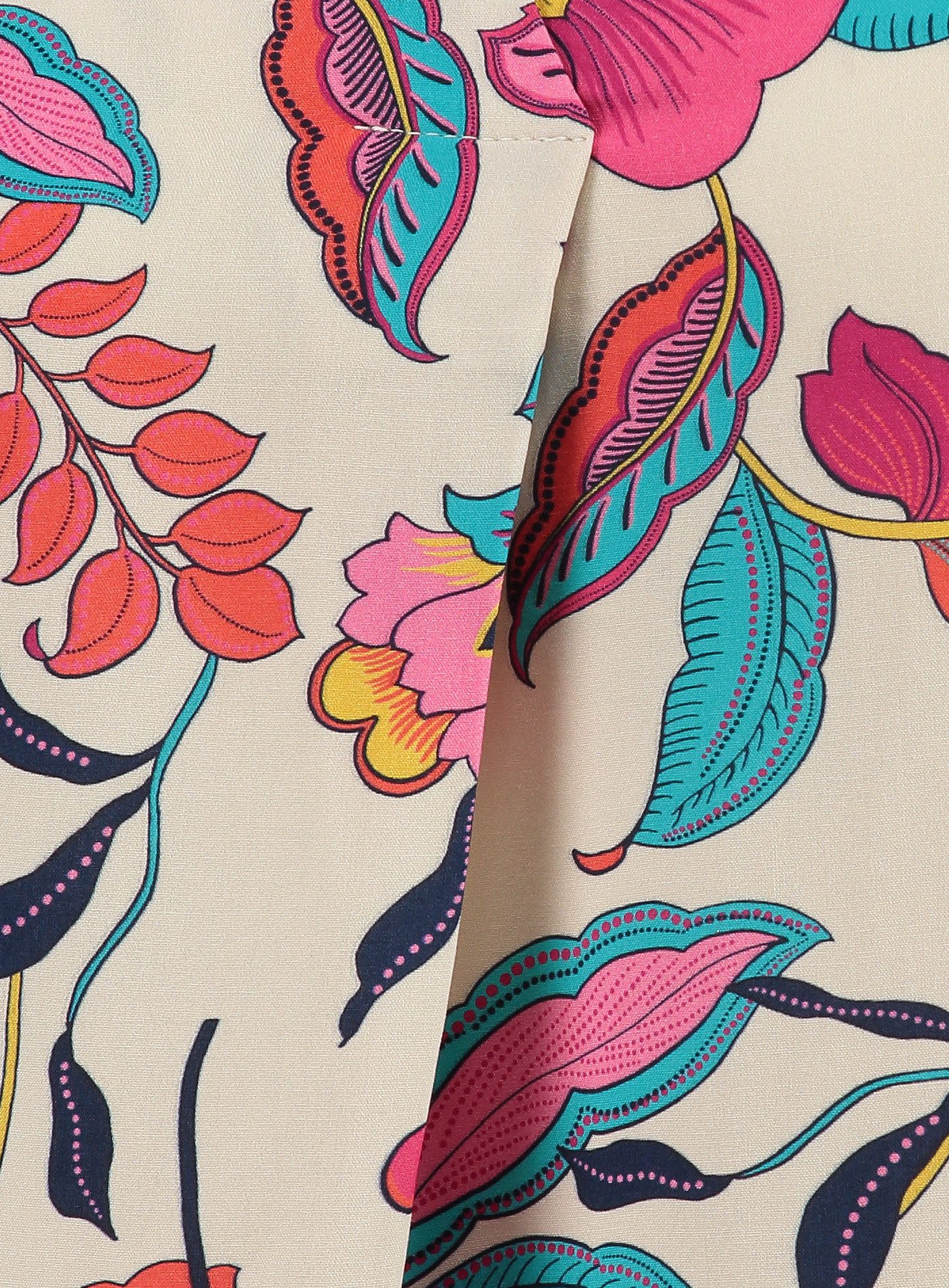 Key Largo Langarmbluse WB BLOOM v-neck (1-tlg)