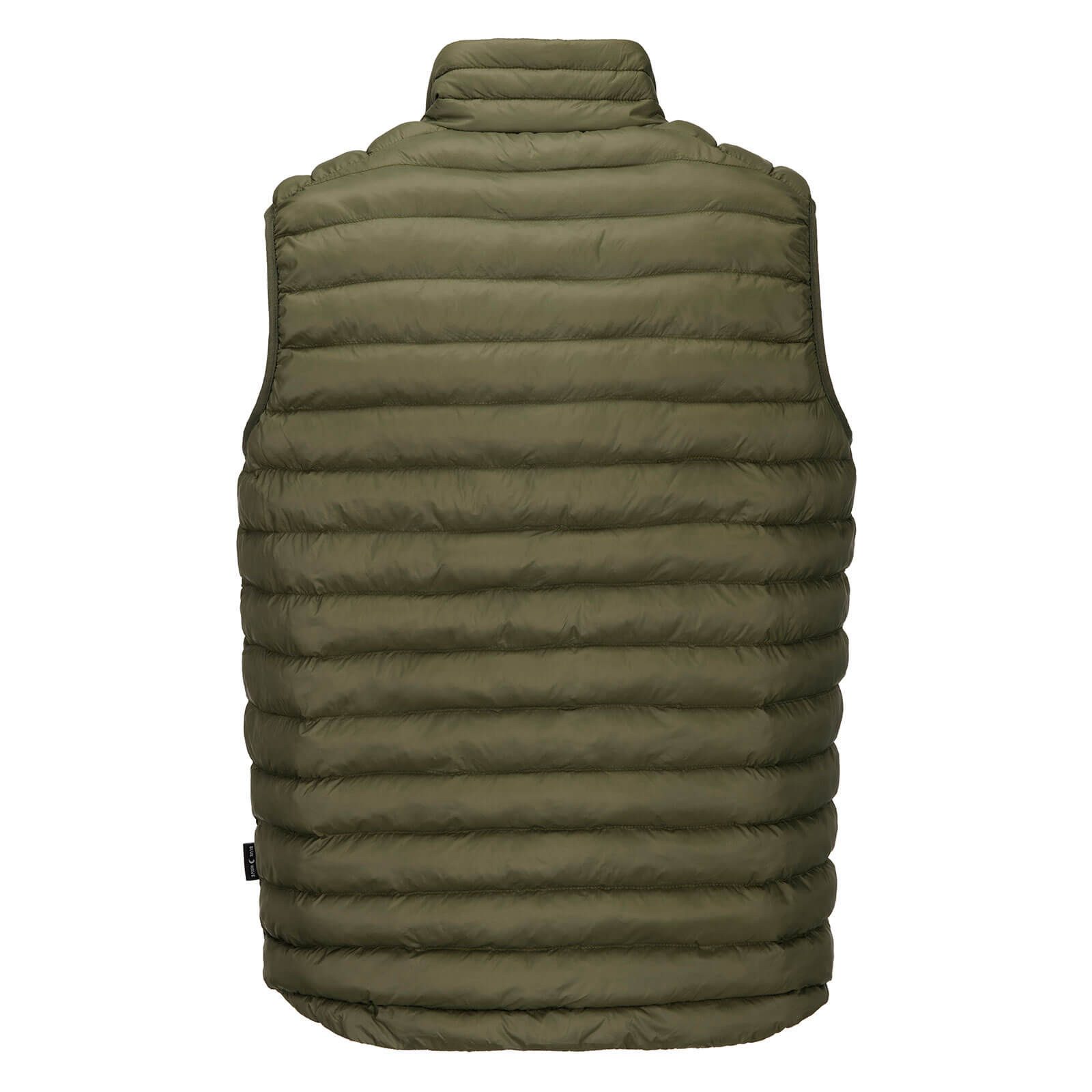 Blue Wave Steppweste Oscar Herren Steppweste Oscar mit Stehkragen - Weste packable mit Packbeutel
