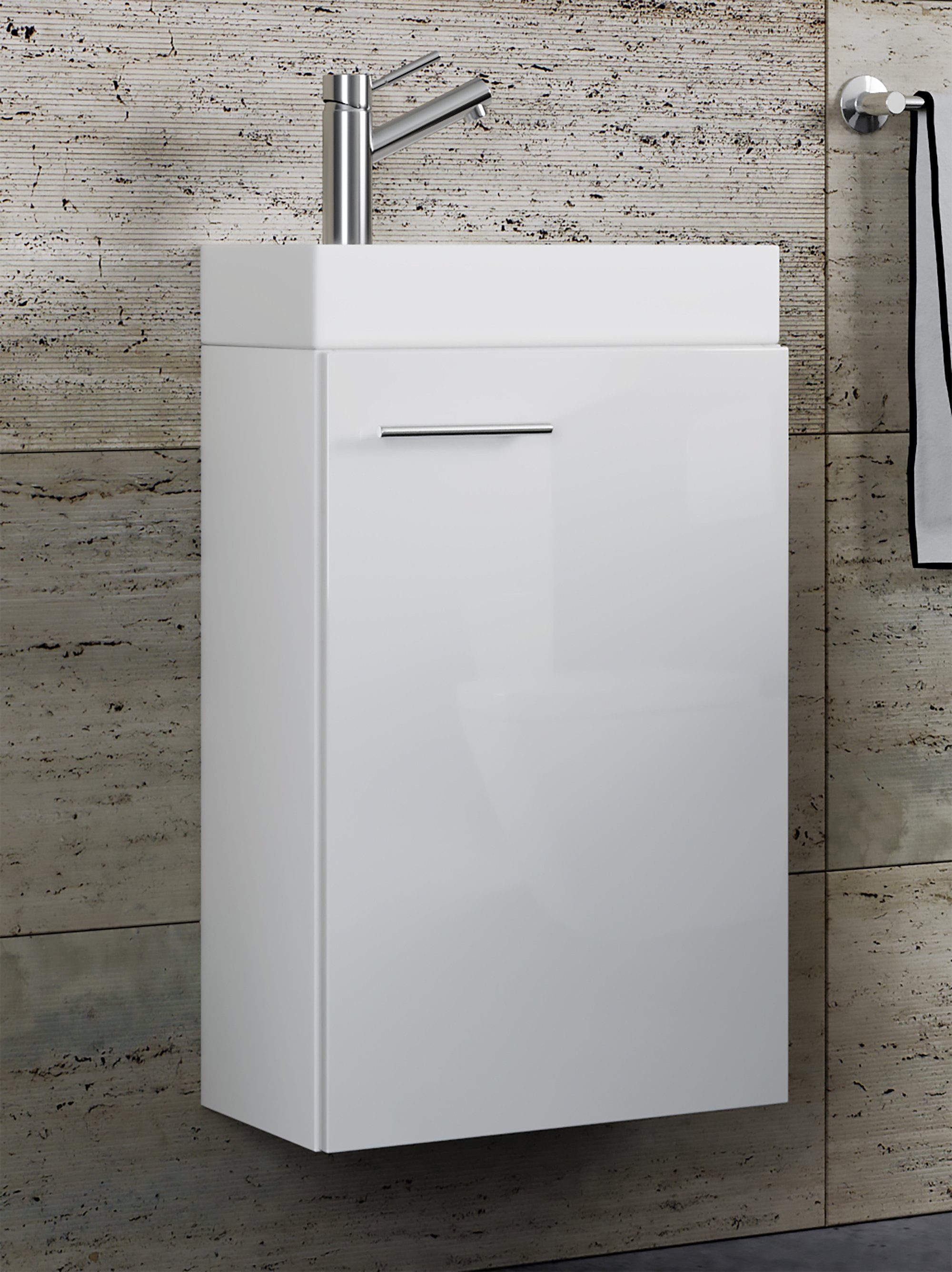 VCM Waschtisch 2-tlg. Gäste WC Waschplatz günstig online kaufen