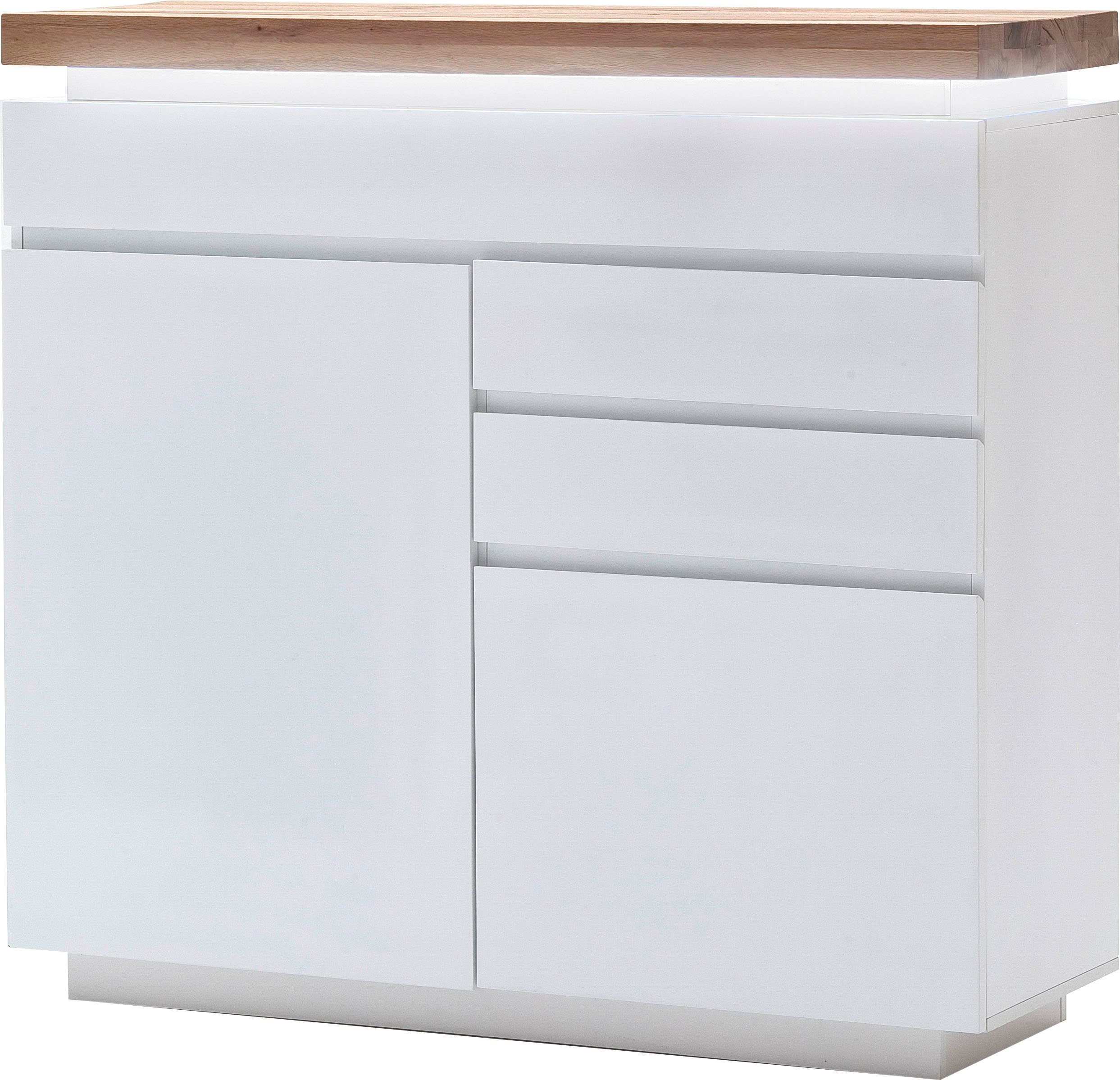 MCA furniture Sideboard Romina, mit LED günstig online kaufen