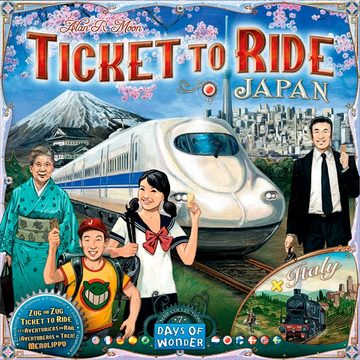 Asmodee Spiel, Zug um Zug: Japan & Italien