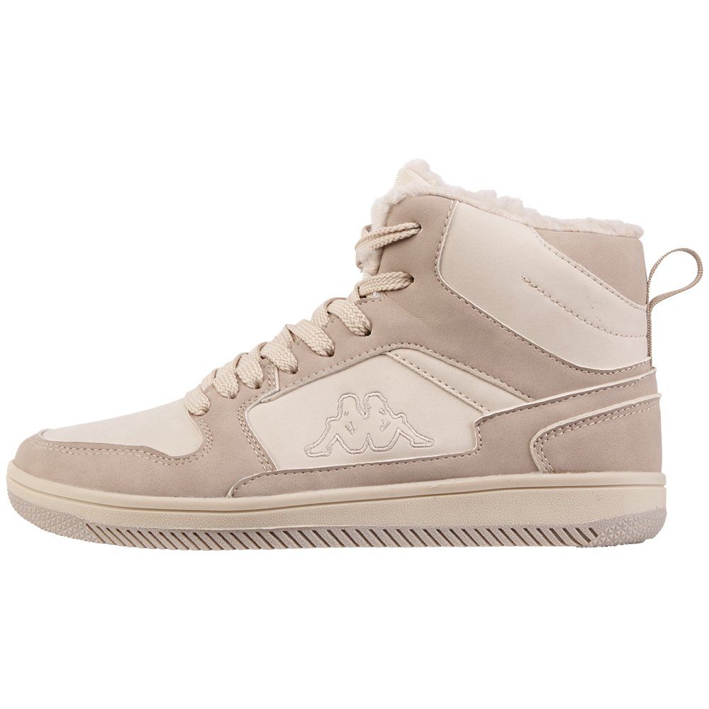 Kappa Sneaker - mit kuschelig-wärmender Innenausstattung offwhite-beige