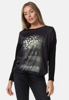 Decay Langarmshirt mit tollem Frontprint