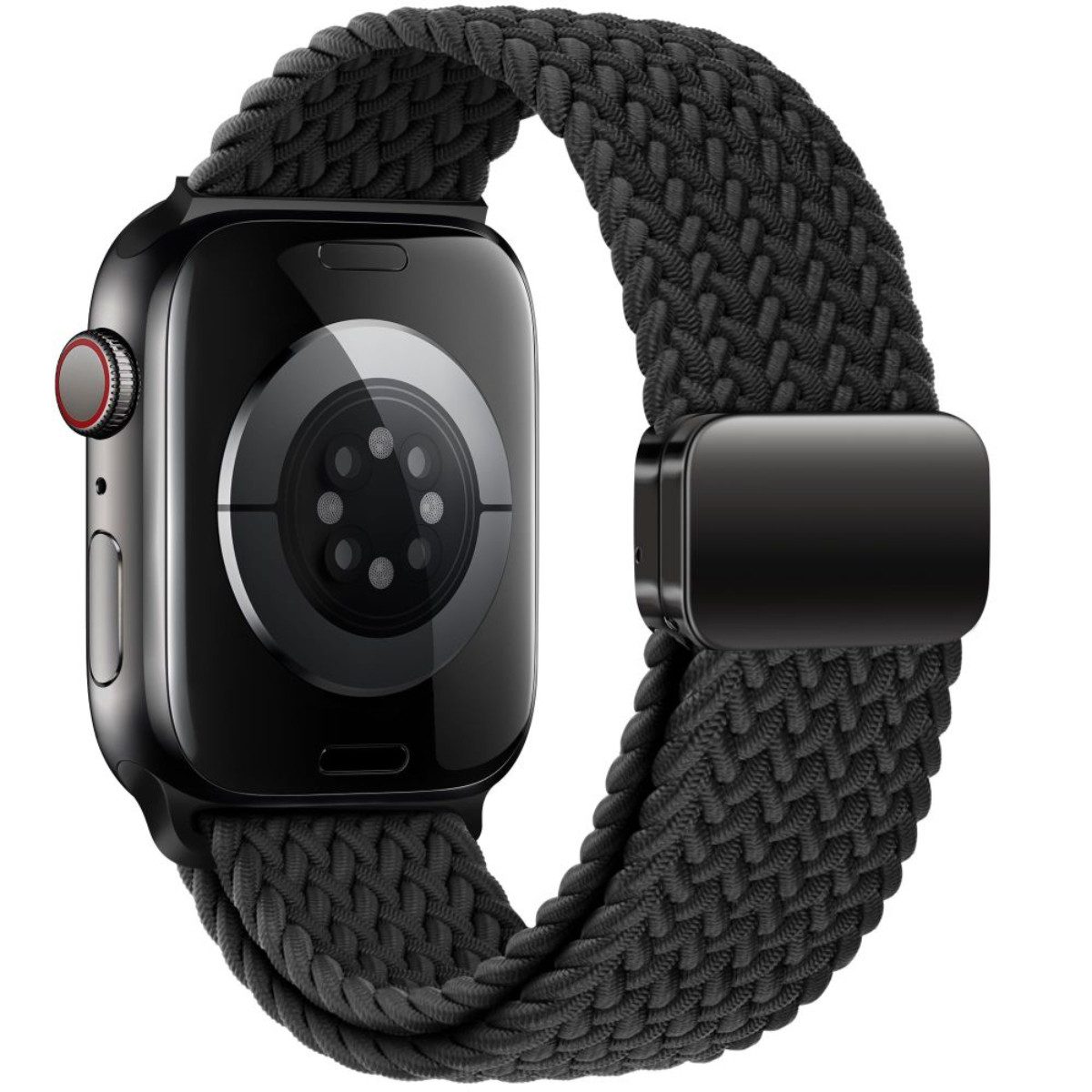 TECH PROTECT Armband (Armband, Einzelartikel), Geflochtenes Nylonarmband mit Magnetverschluss für Apple Watch