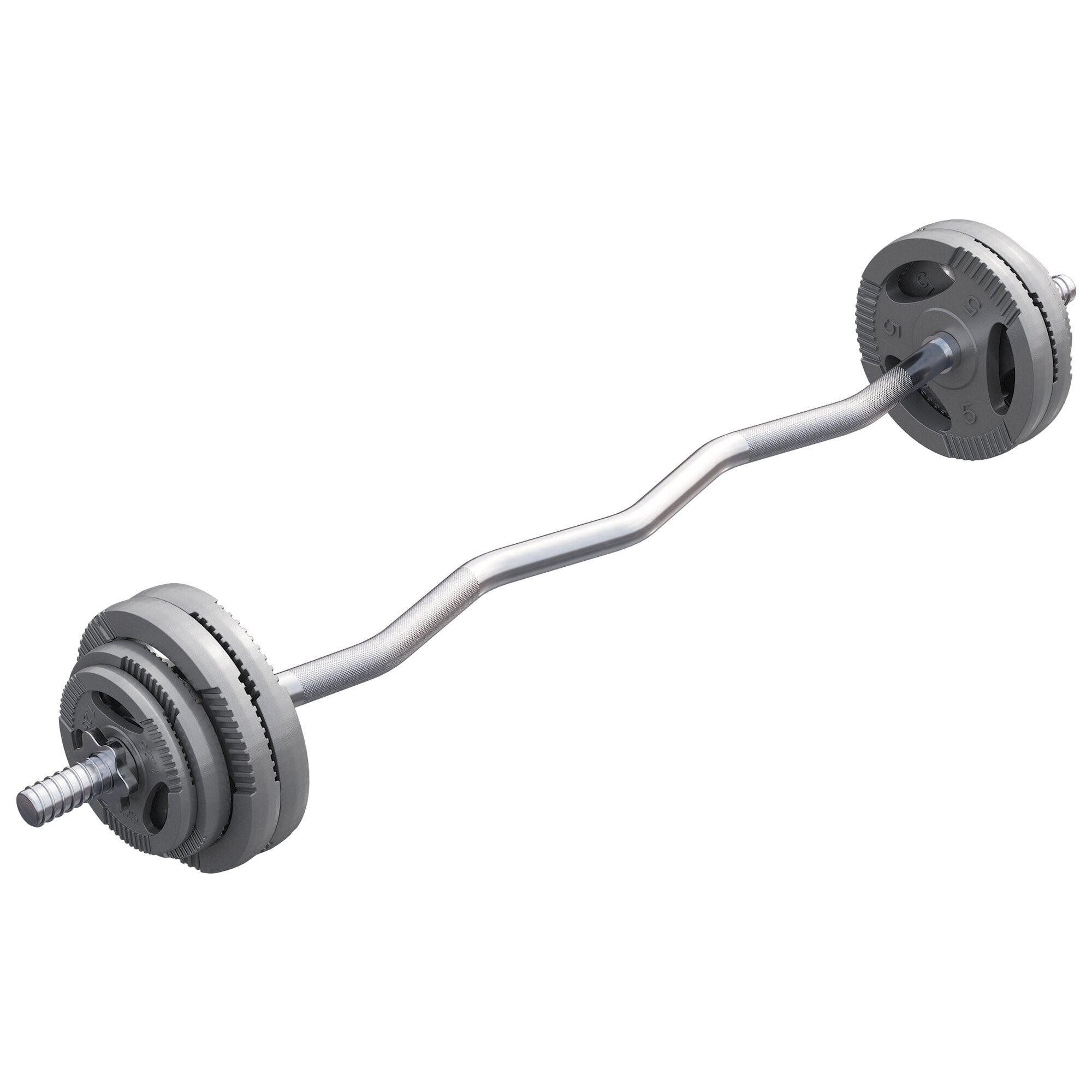 Hantel-Set SZ-Curlset Gusseisen Gripper 35 kg