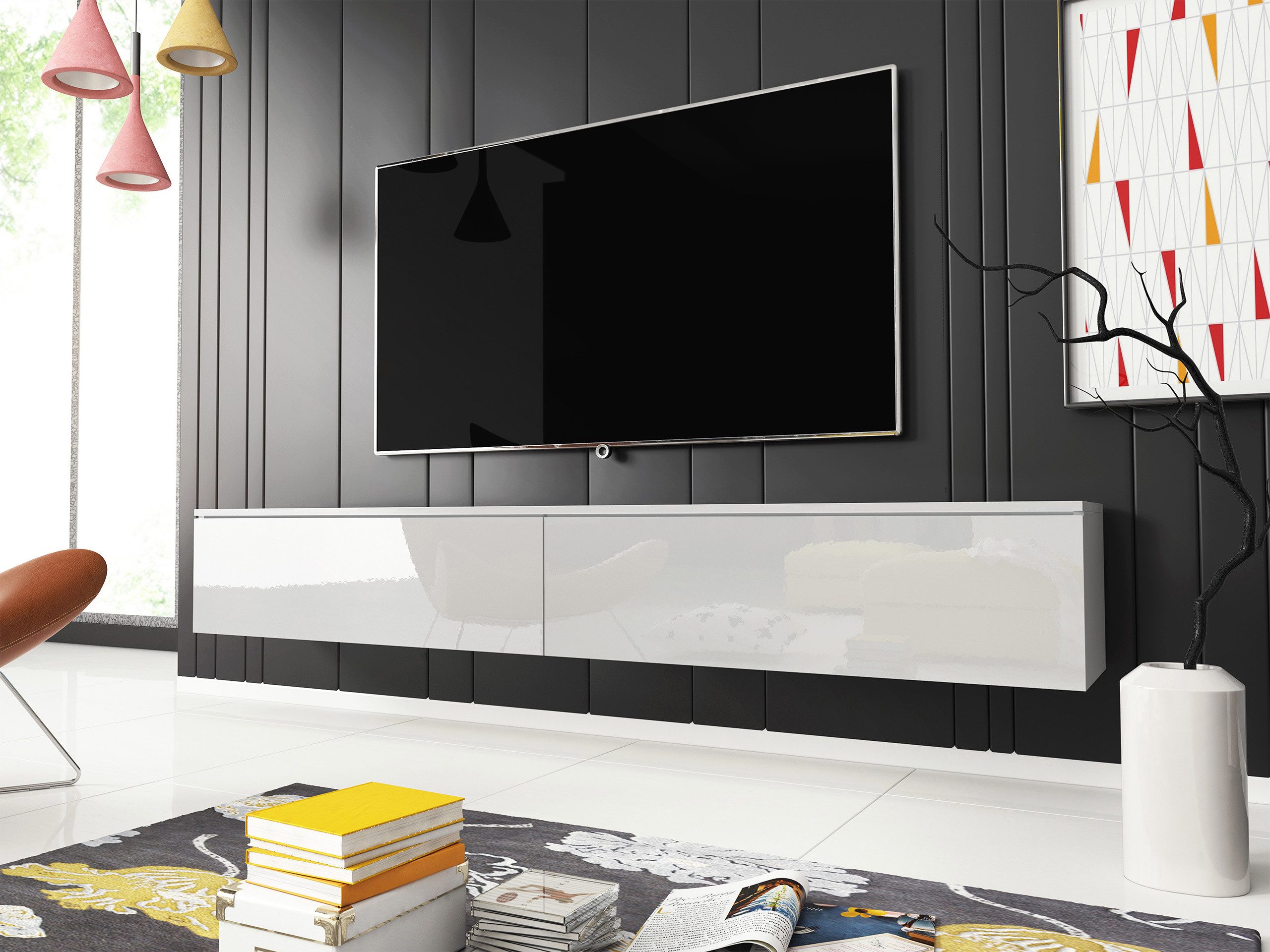 MIRJAN24 TV-Schrank D180 (mit zwei Klappen) günstig online kaufen