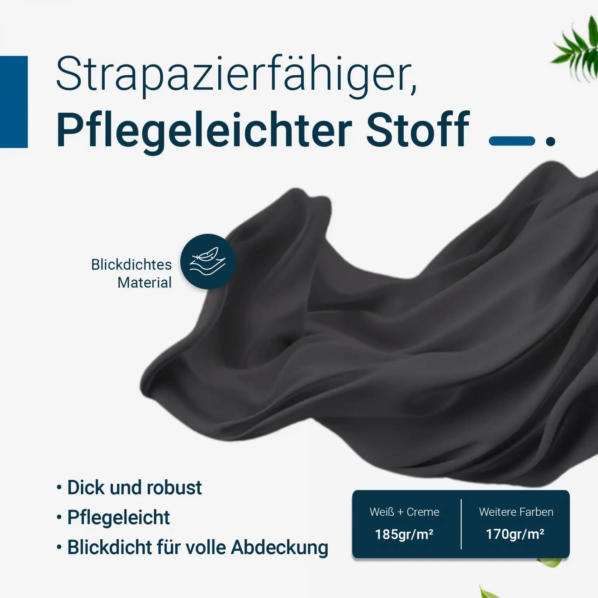 TexDeko Biertischhusse Biertischhussen Premium für Bierzeltgarnituren (nur Tisch), Länge & Breite: Nach Wahl, blickdicht & pflegeleicht – Bild 4 von 5