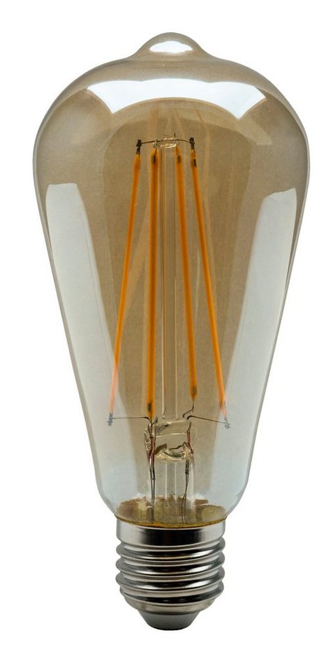 HEITRONIC »Vintage Filament« LED-Filament, E27, 2 Stück, Extra-Warmweiß, LED-Lampe, LED-Glühlampe, Vintage, extra warmweißes und gemütliches Licht-kaufen