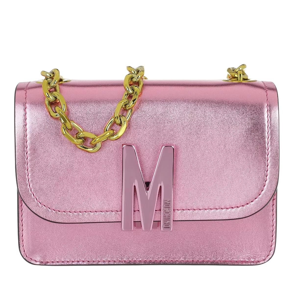 Moschino Schultertasche pink (1-tlg)