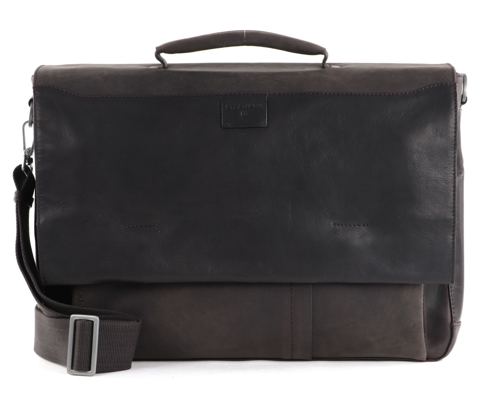 Strellson Umhängetasche Jim BriefBag, aus echtem Rindsleder