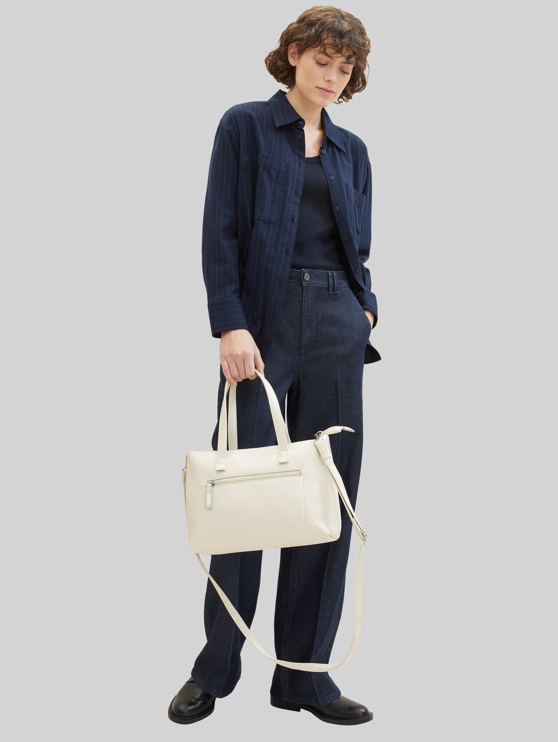 TOM TAILOR Shopper Bags, TTELIS M Shopper mit Ziernaht