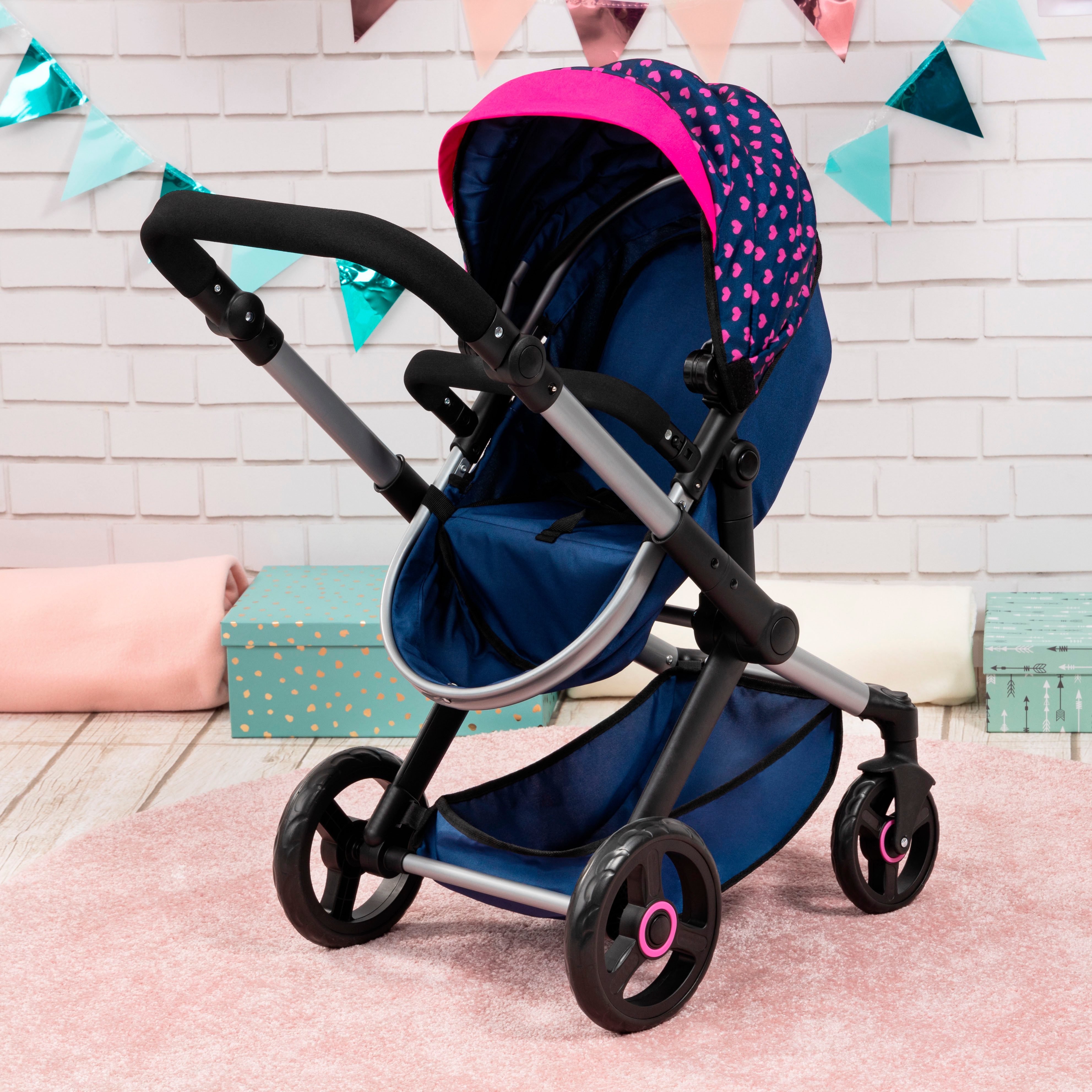 Bayer Kombi-Puppenwagen Xeo – Bild 5 von 5