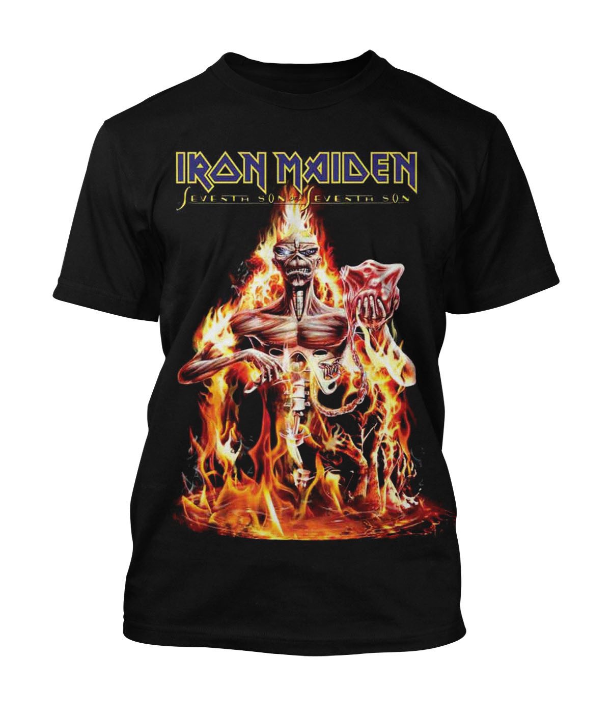 Iron Maiden T-Shirt Seventh Son günstig online kaufen