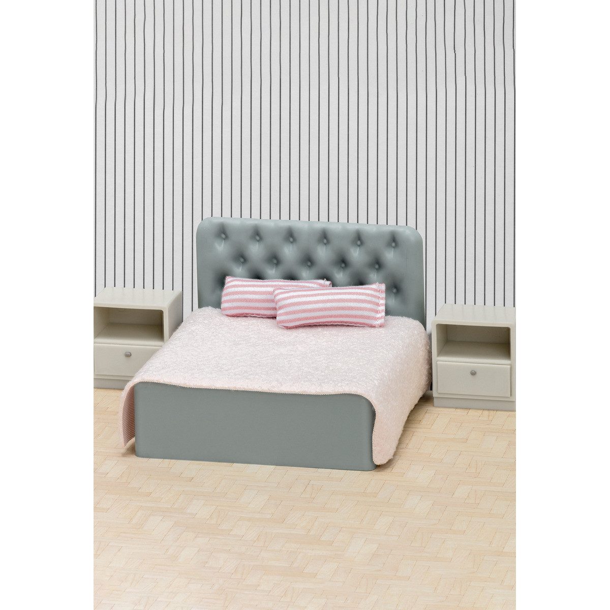 Lundby Puppenhausmöbel Schlafzimmerset Mädchen