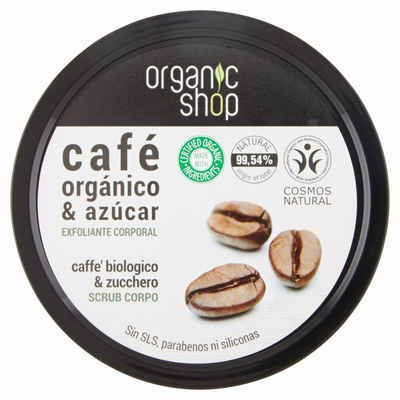 Organic Shop Gesichtspeeling Cafe Exfoliante Corporal Brazilian Cofee 1un