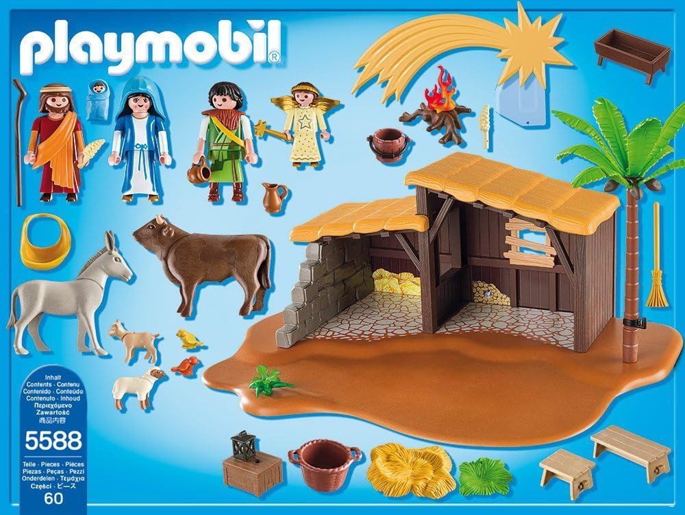 Playmobil® Christmas 5588 Große Weihnachtskrippe Spielbausteine günstig online kaufen