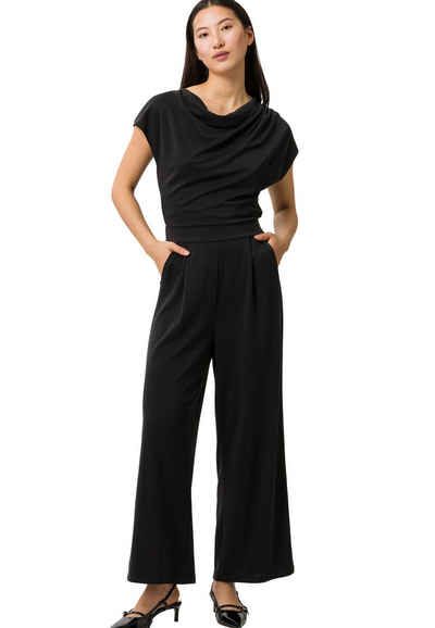 Zero Jumpsuit mit Wasserfallausschnitt (1-tlg) drapiert /gerafft