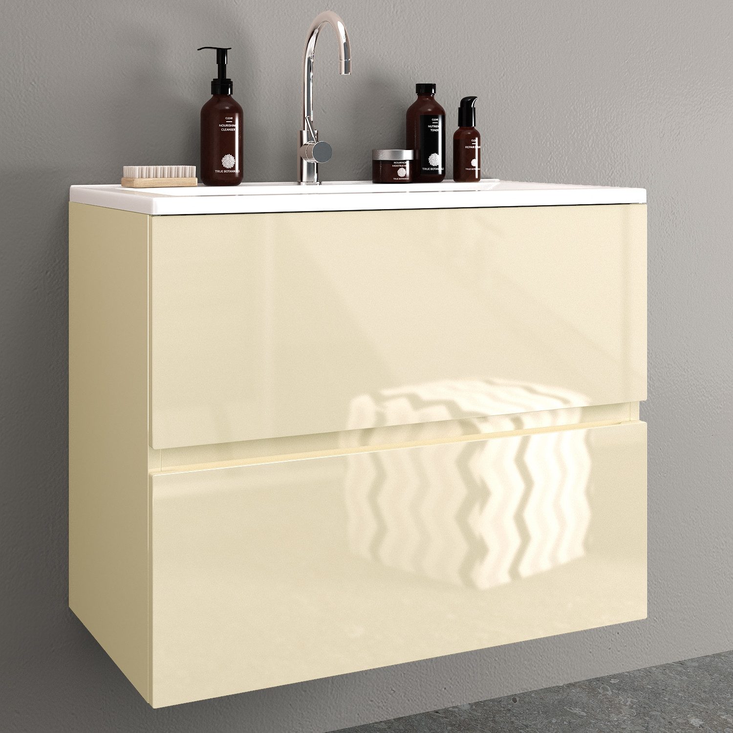 Möbelhandel Klipenstein Waschbeckenunterschrank 65/80/100 cm, mit günstig online kaufen