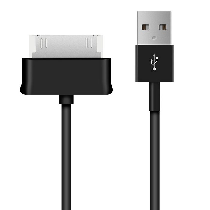 kwmobile USB Kabel für Samsung Galaxy Tab 1/2 10.1/Tab 2 7.0/Note 10.1 Smartphone-Kabel 30 Pin USB Tablet USB-Kabel