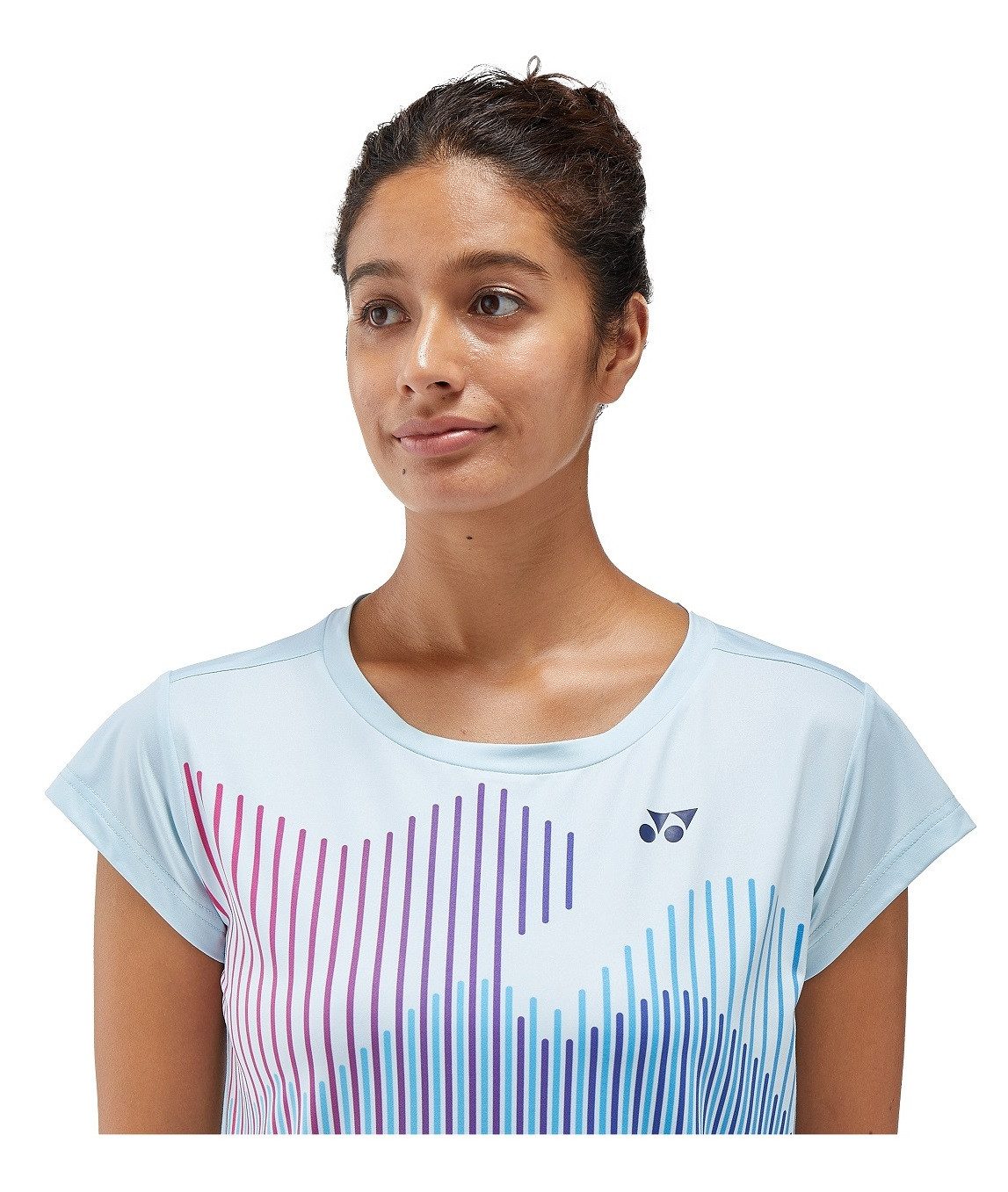 Yonex Tennisshirt Crew Neck US Open 2024 mintblau Damen