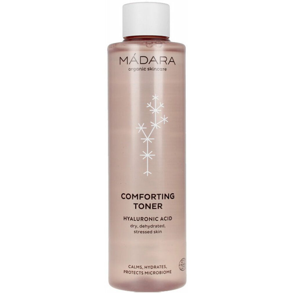 Madara Gesichtswasser Mádara Comforting Toner Hyaluronic Acid Dehydrated Stressed Haut 200ml