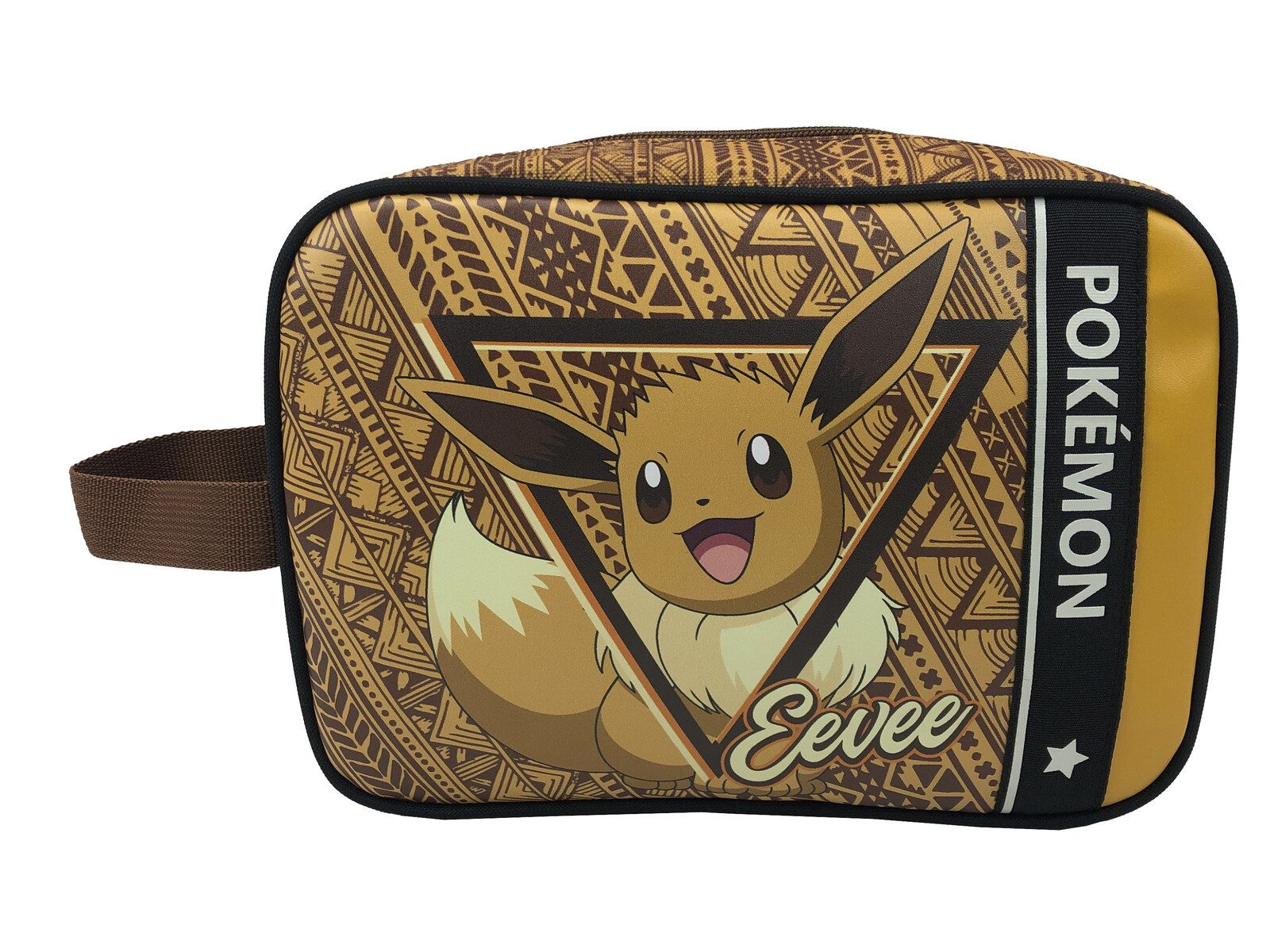 POKÉMON Kulturbeutel Eevee Kinder große Kosmetiktasche mit Reißverschluss (Packung)