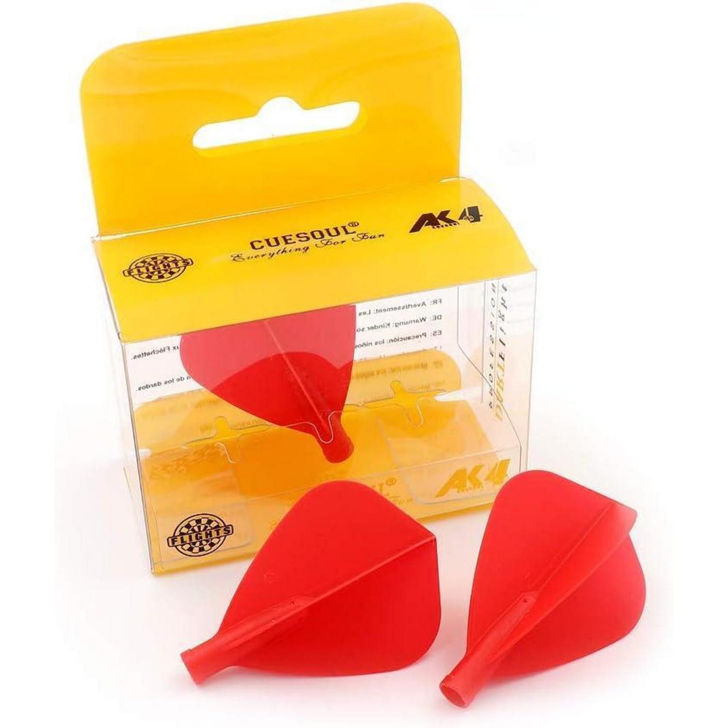 LuxusKollektion Dart-Flights Dartflights Standard Slim Kite Diamond Shield 3er Set CS-AK4+3FZYS