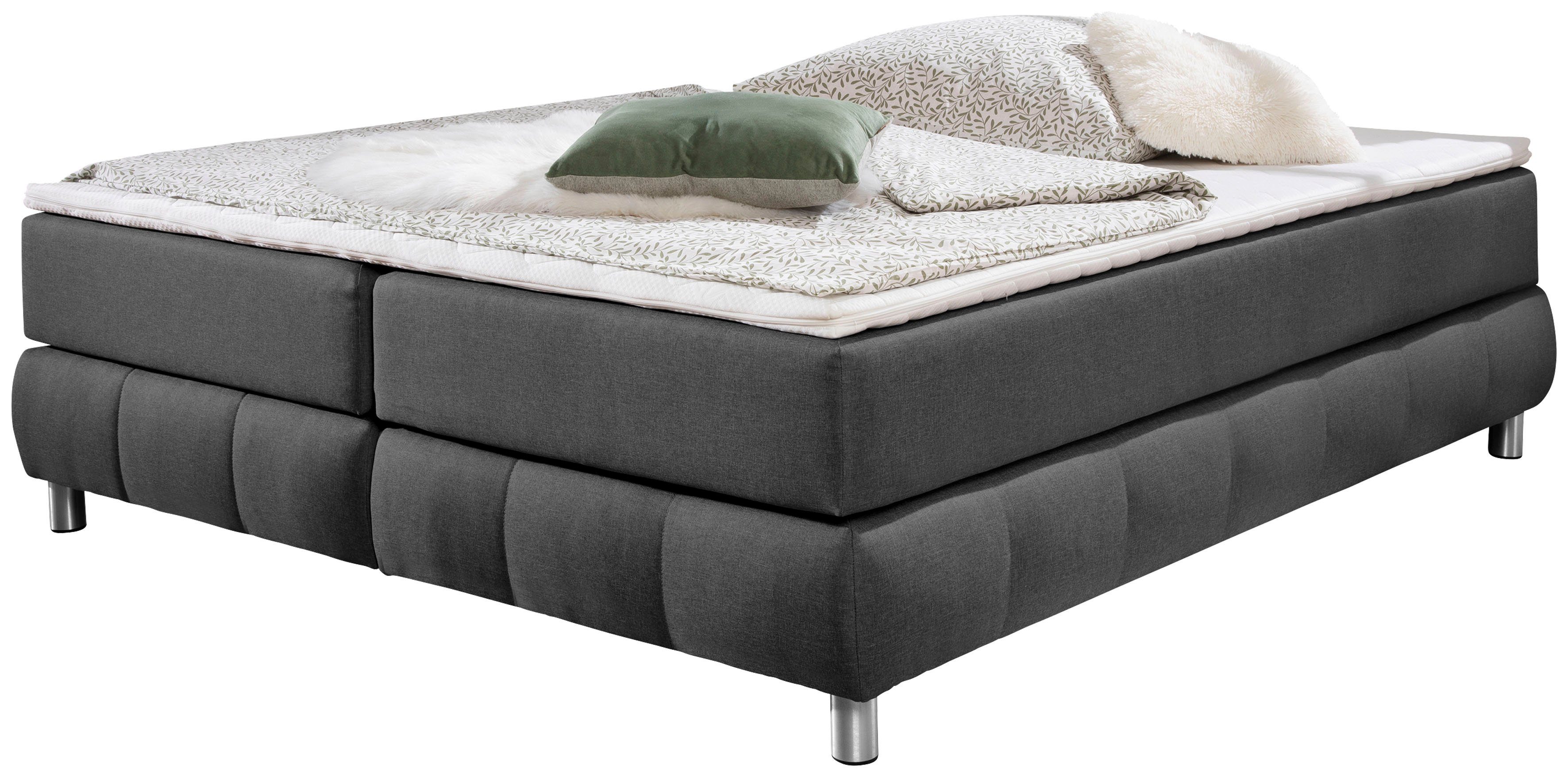 andas Boxspringbett Salo, Ohne Kopfteil, inkl. günstig online kaufen