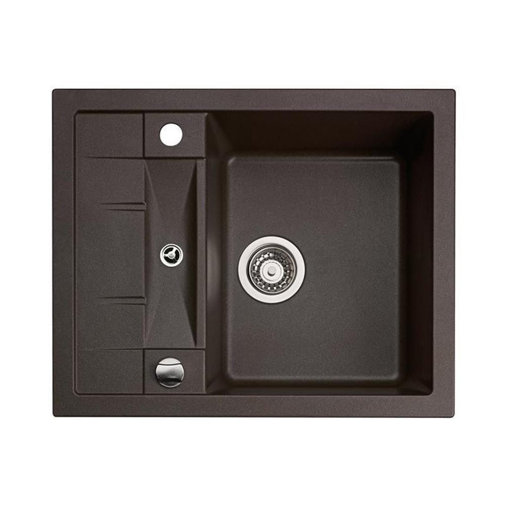 Naber Granitspüle Naber Einbauspüle Corto 615 Cin-Nagranit, 0/0 cm