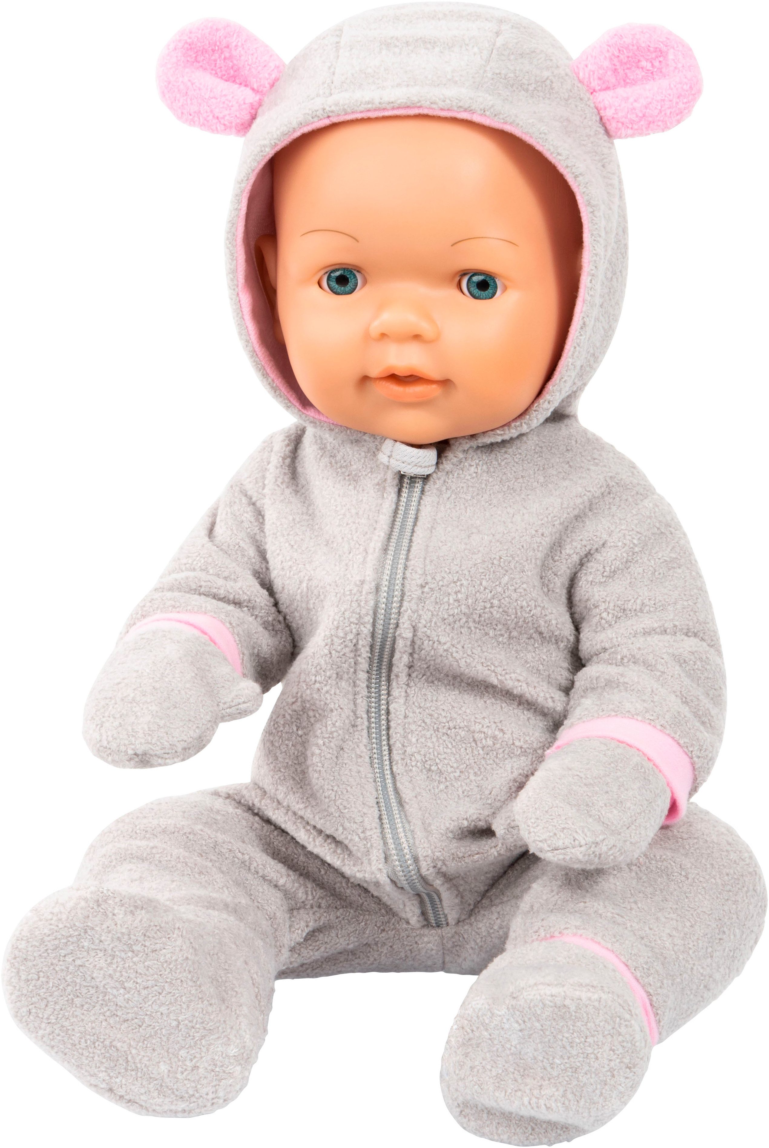 Bayer Puppenkleidung Plüschoverall 38-42 (Set, 3-tlg) günstig online kaufen