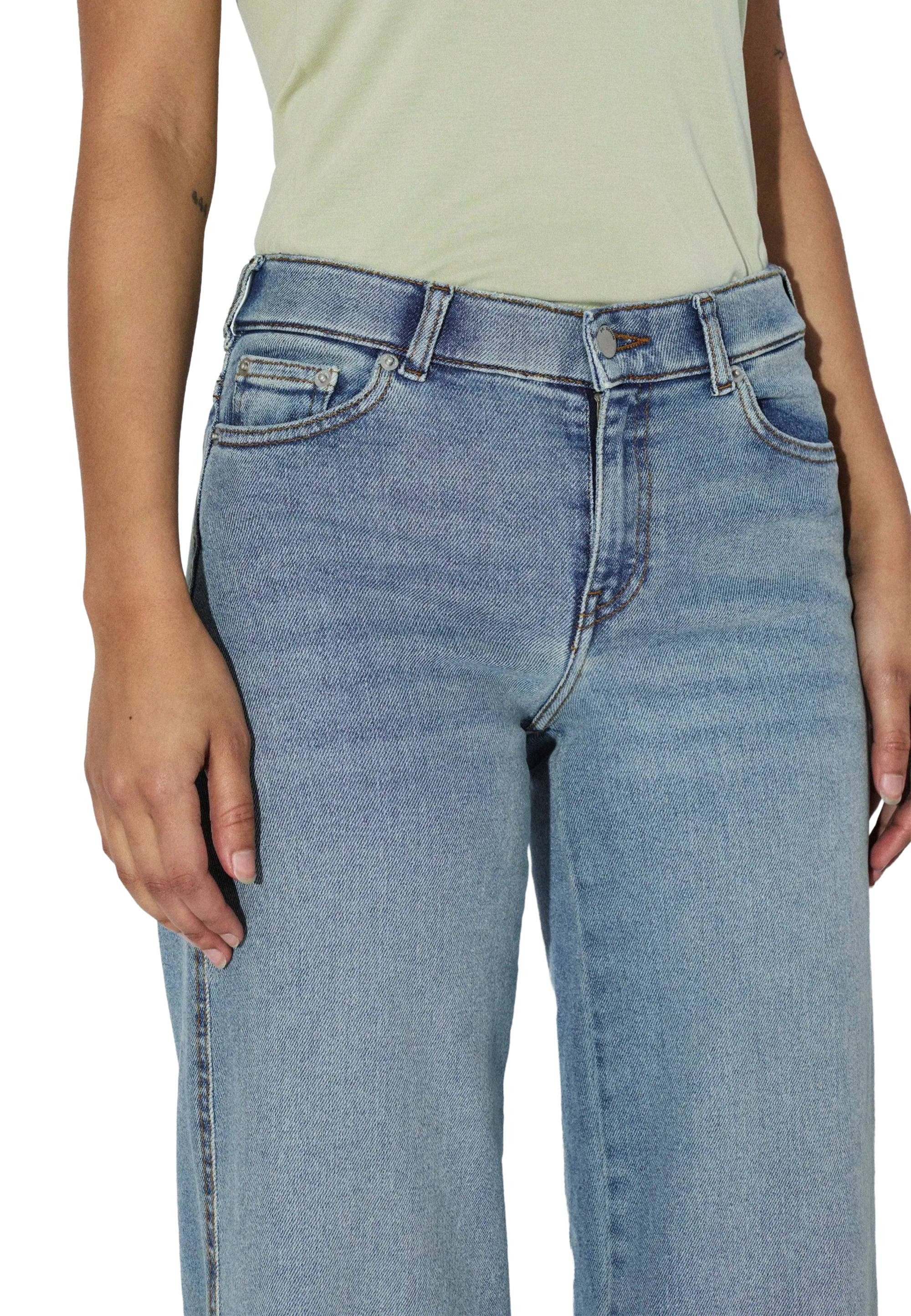 Dr. Denim Relax-fit-Jeans Jeans Dr. Denim Zila Mid Wide Cape Light