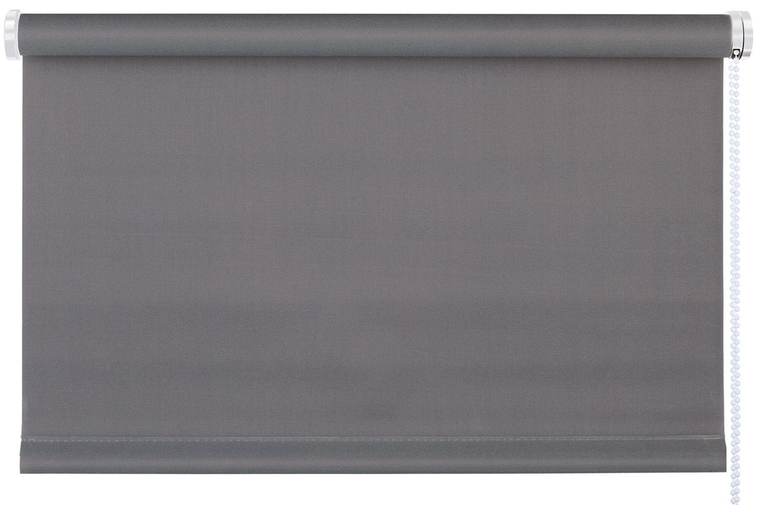 Rollo TREND, Design Rollo, Grau, B 100 x H 150 cm, mydeco, blickdicht, ohne Bohren, Klemmfix