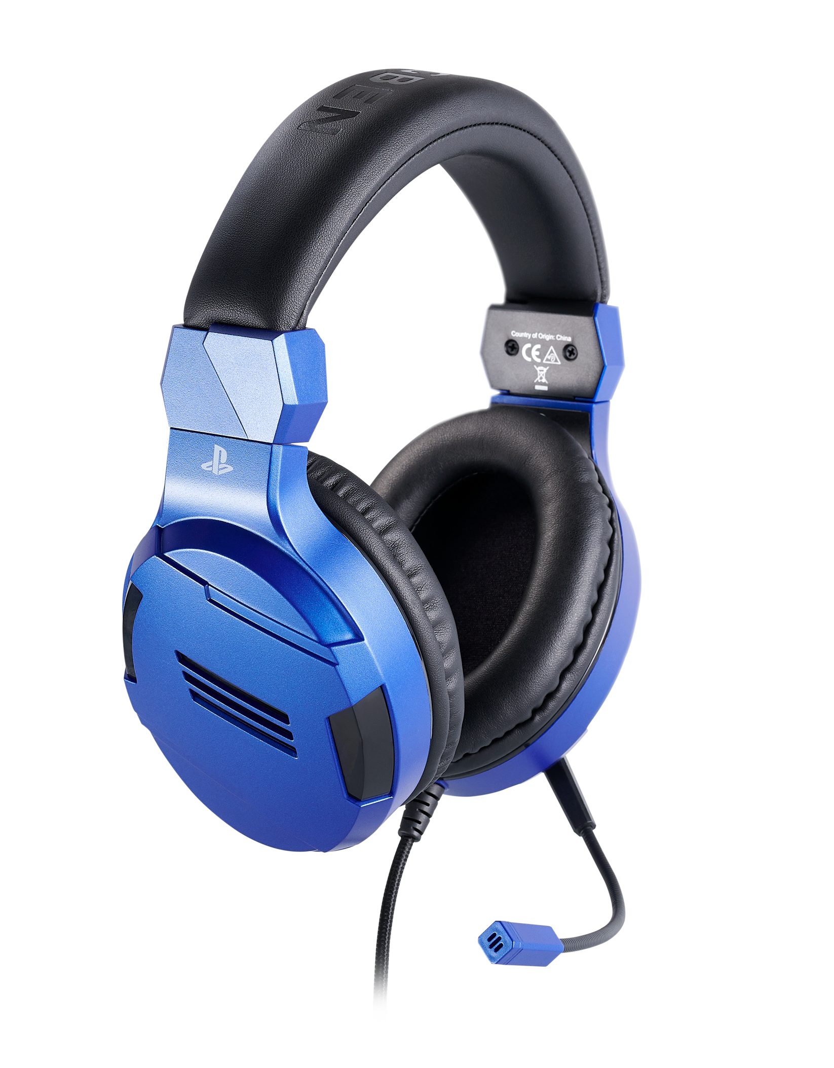 nacon PS4 Stereo-Headset V3 [Offizielle Playstation Lizenz] blue Gaming-Headset