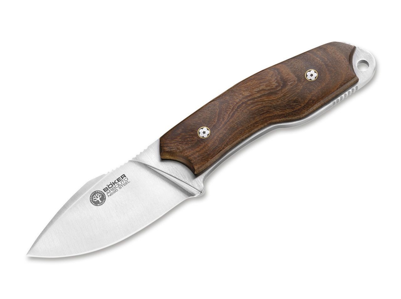 Böker Arbolito Universalmesser Böker Arbolito El Héroe Agentinien + Lederscheide