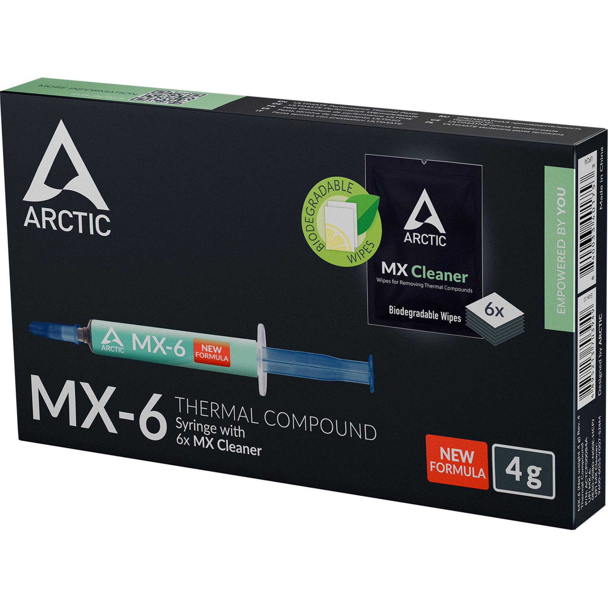 Arctic Wärmeleitpaste ARCTIC MX-6 Wärmeleitpaste 4g, Wärmeleitpasten