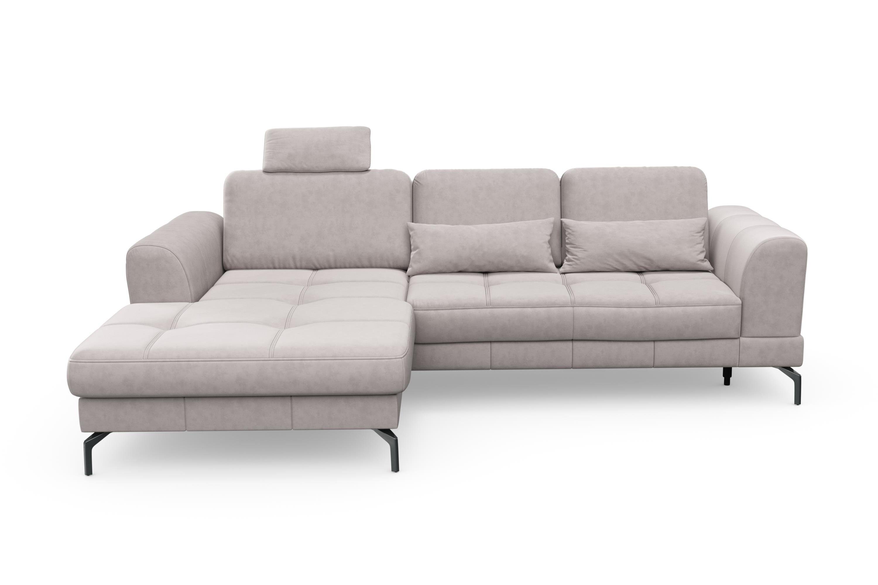 sit&more Ecksofa Bendigo L-Form, inklusive Sitztiefenverstellung, günstig online kaufen