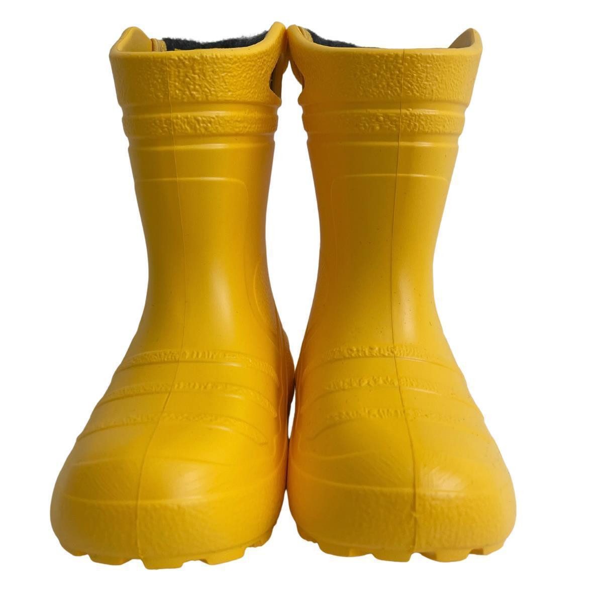HOBEA-Germany Kinder Gummistiefel gelb 28 Gummistiefel super leicht