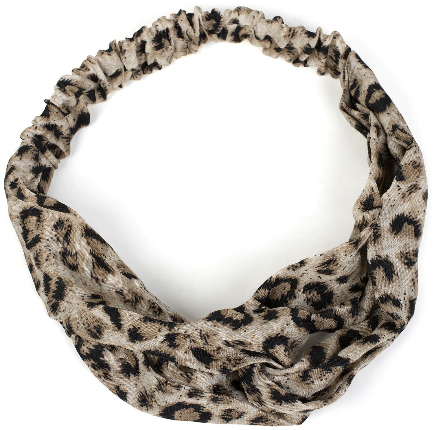 styleBREAKER Haarband, 1-tlg., Haarband mit Leo Print