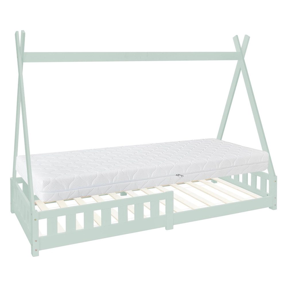 ML-DESIGN Spielbett Hausbett Tipi Zeltbett inkl. günstig online kaufen