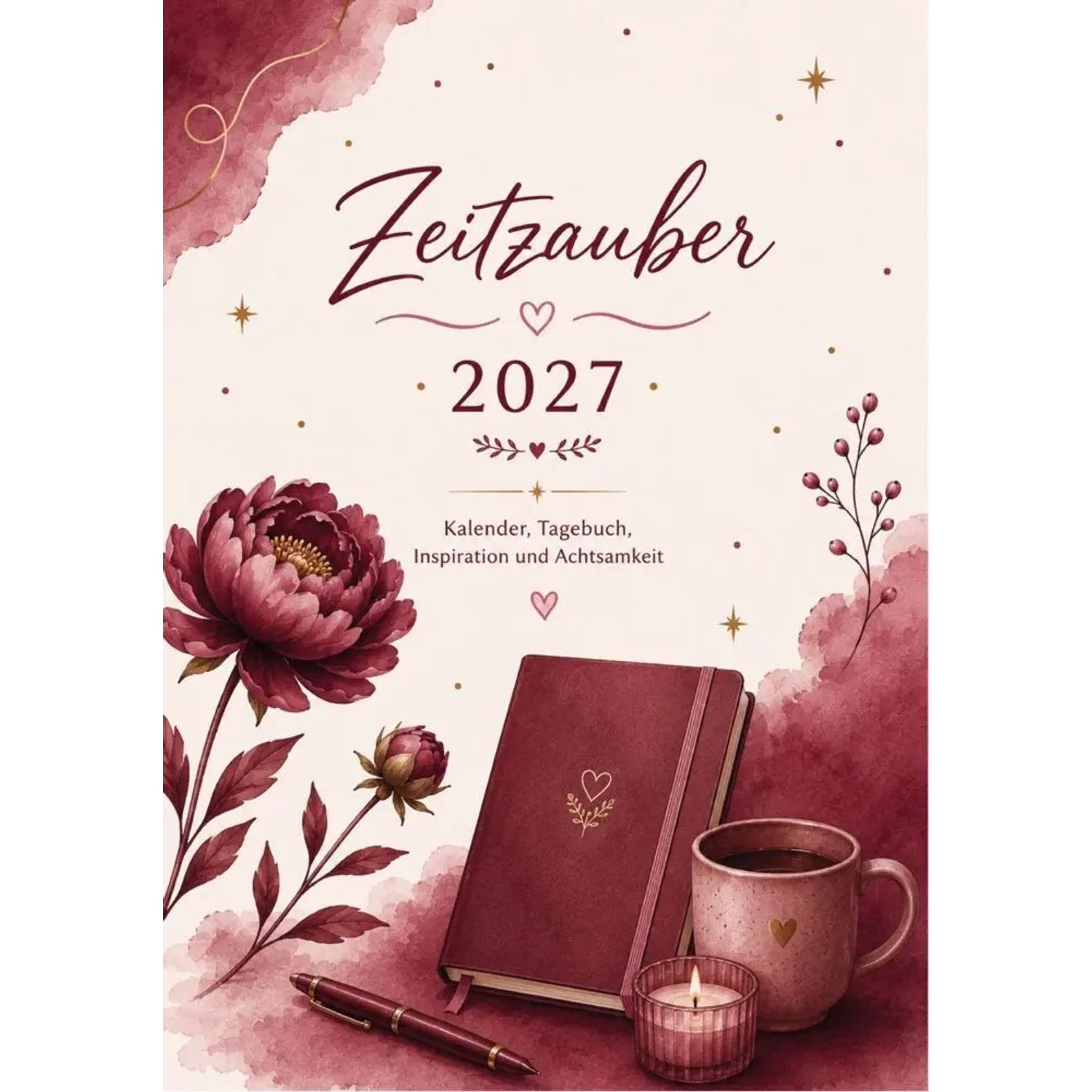 Jahresplaner Zeitzauber Kalender 2027 - Achtsamkeitskalender