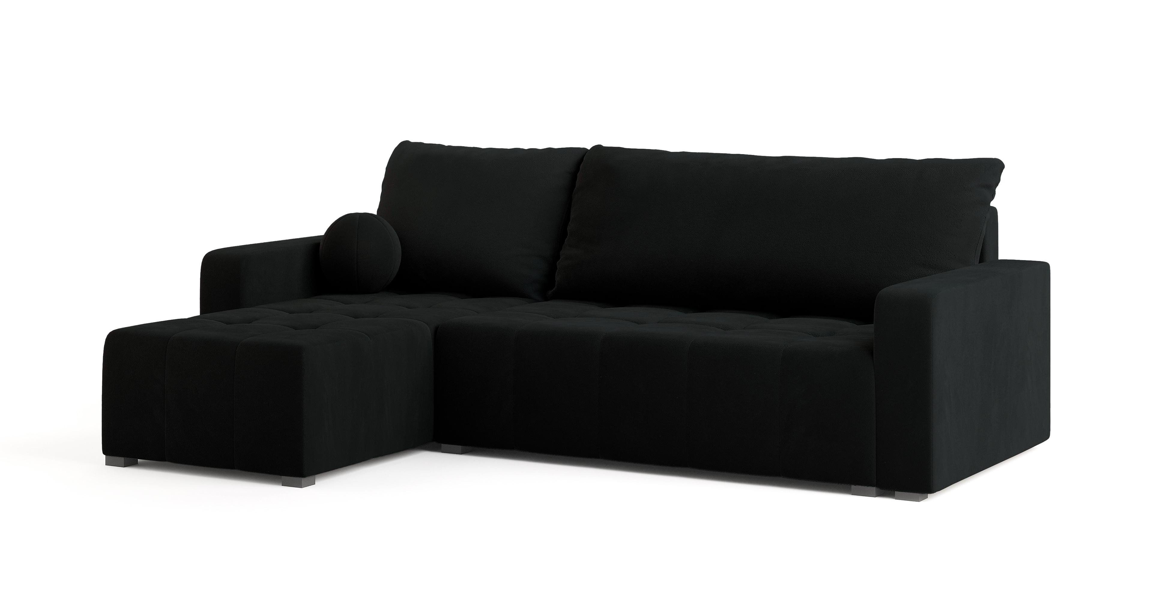 Masseno Ecksofa VOLIRA mit Schlaffunktion L-Form, Sofa mit Bettkasten