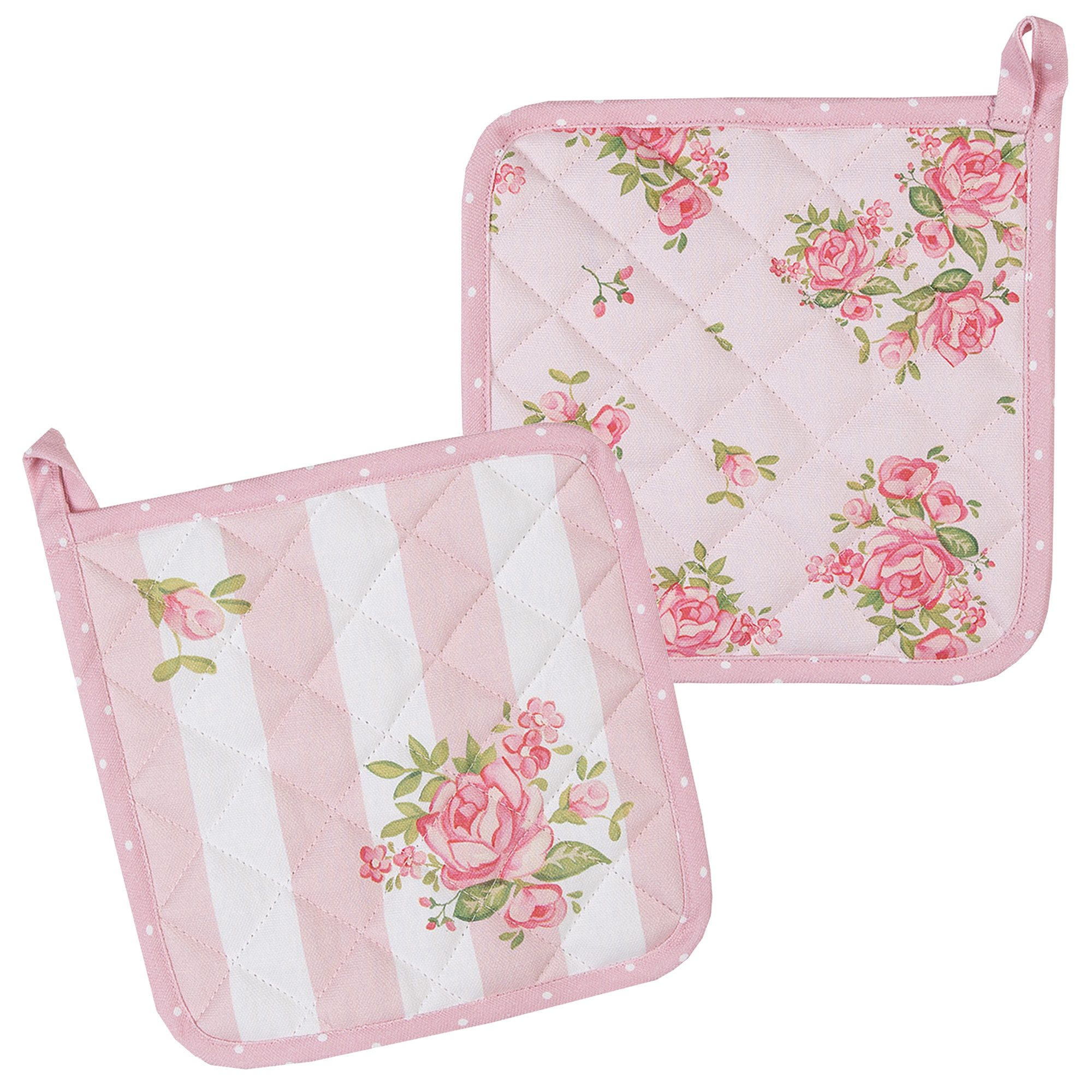 Clayre & Eef Topflappen Sweet Roses, günstig online kaufen