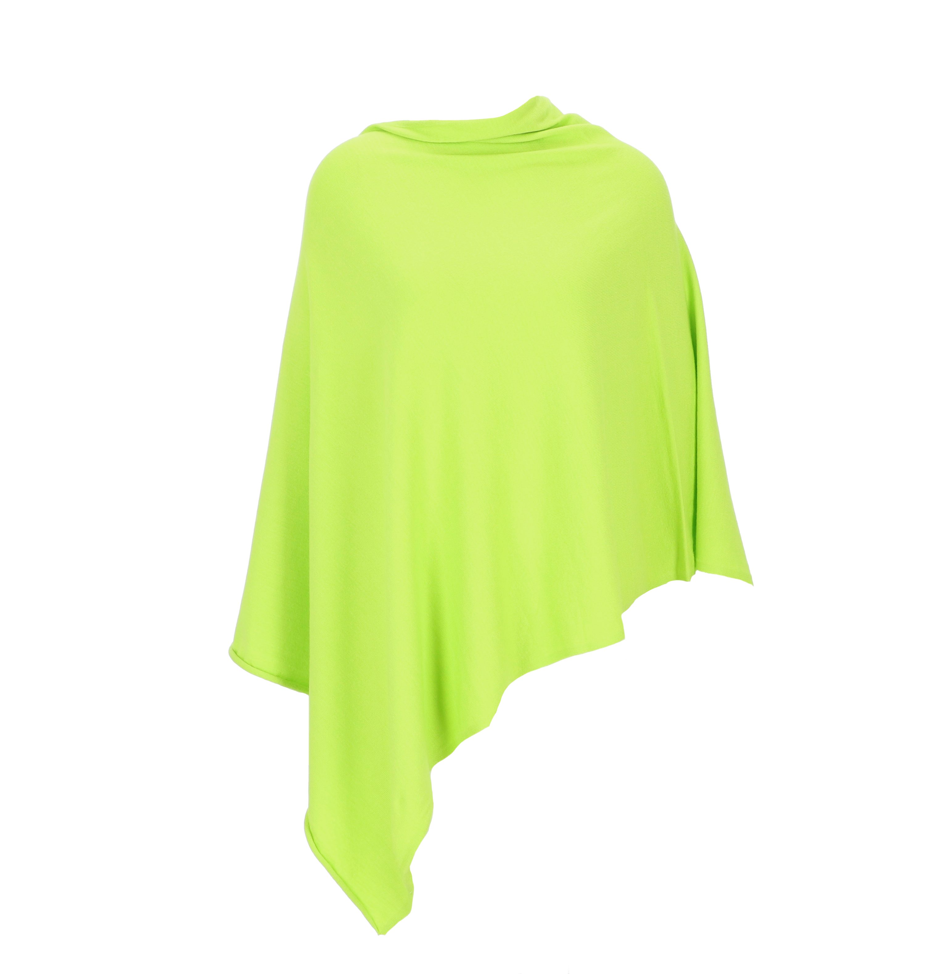 halsüberkopf Accessoires Strickponcho Strickponcho in tollen Unifarben!