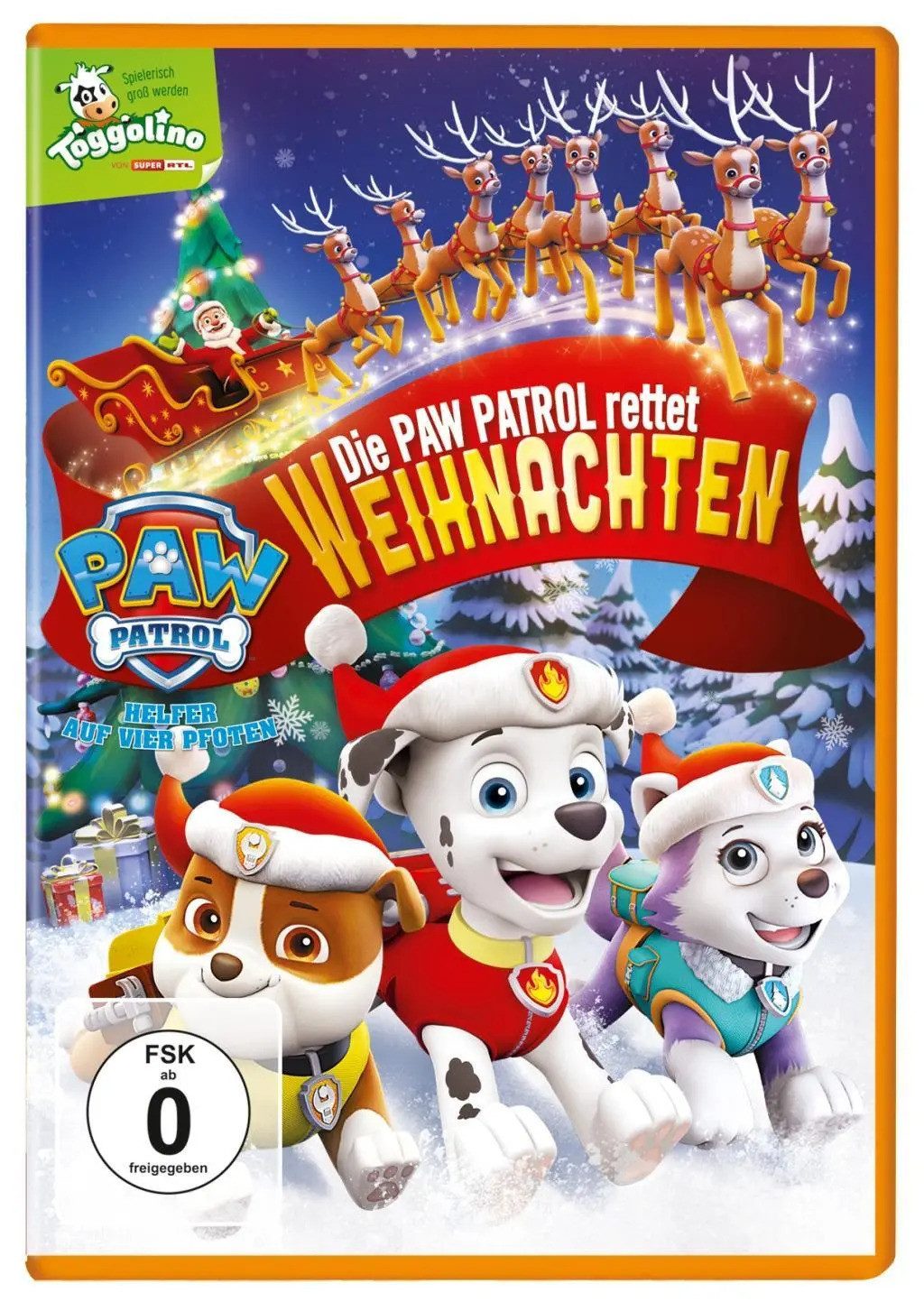 DVD Paw Patrol: Die Paw Patrol rettet Weihnachten