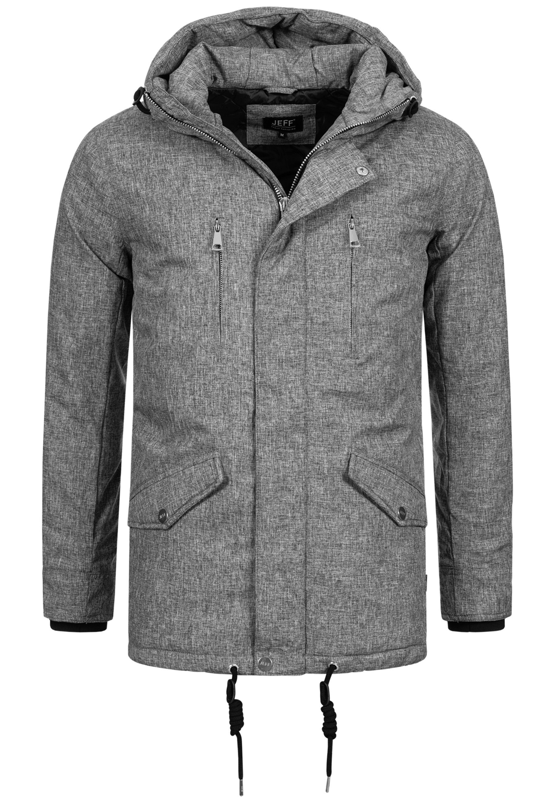 Jeff Winterjacke Anders Lt Mix Grey