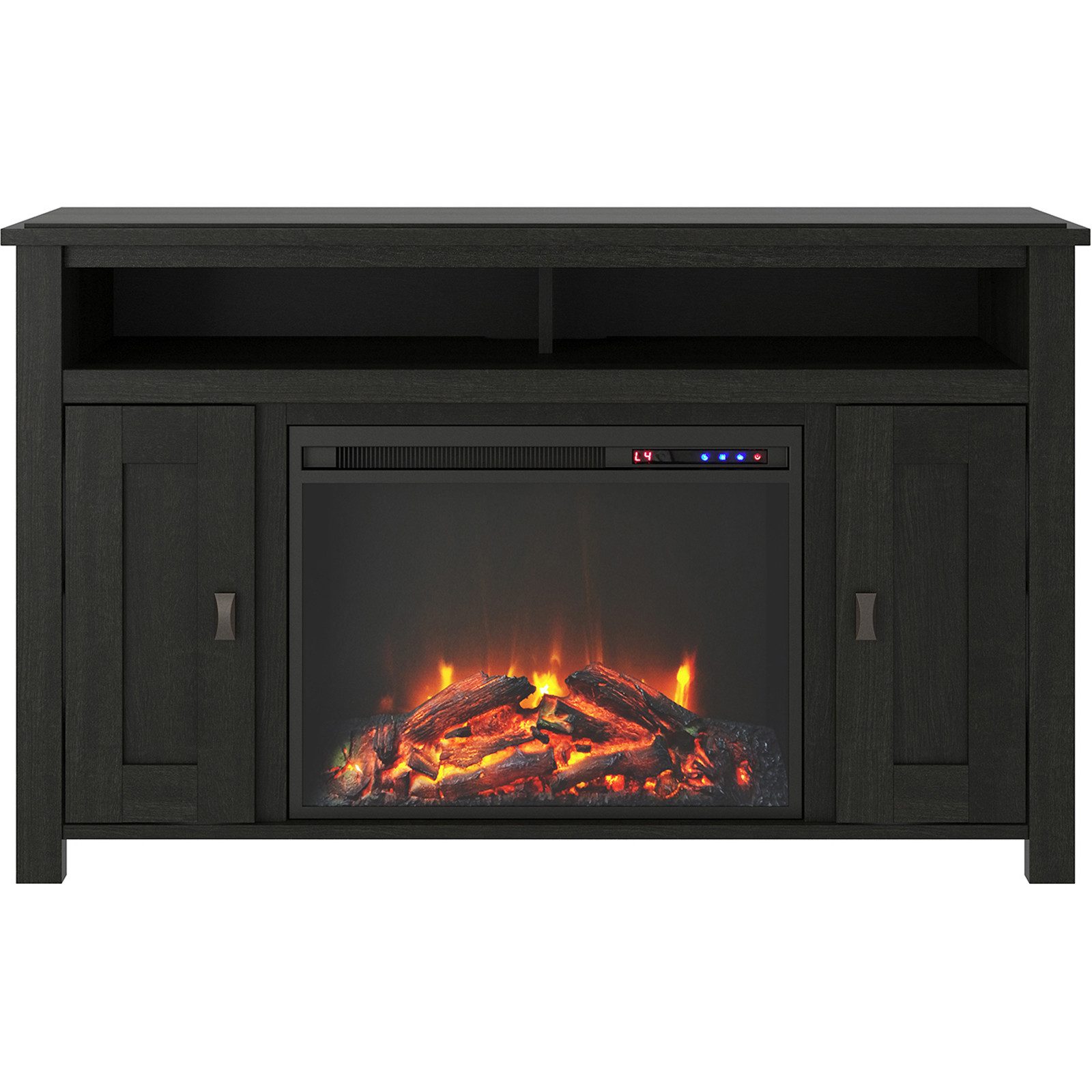 loft24 Kaminumbauschrank Farmington Sideboard mit Elektrokamin im Landhauss günstig online kaufen