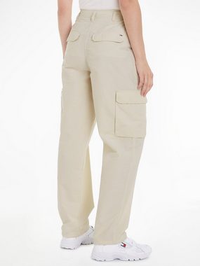 Tommy Jeans Cargohose TJW HARPER HR CARGO PANT mit großen aufgesetzten Taschen