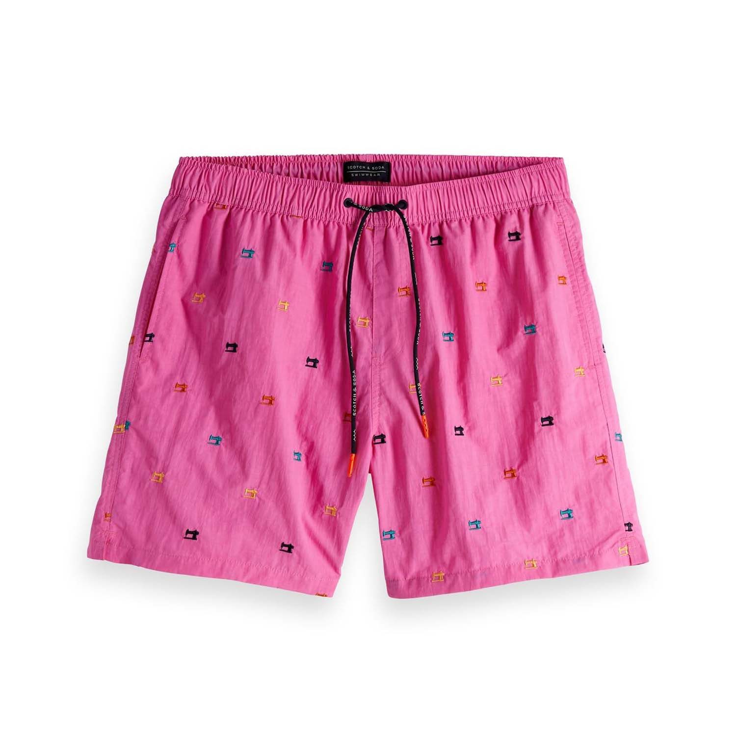 Scotch & Soda Badehose Scotch & Soda Herren Купальные шорты  mit Allover Print 148558