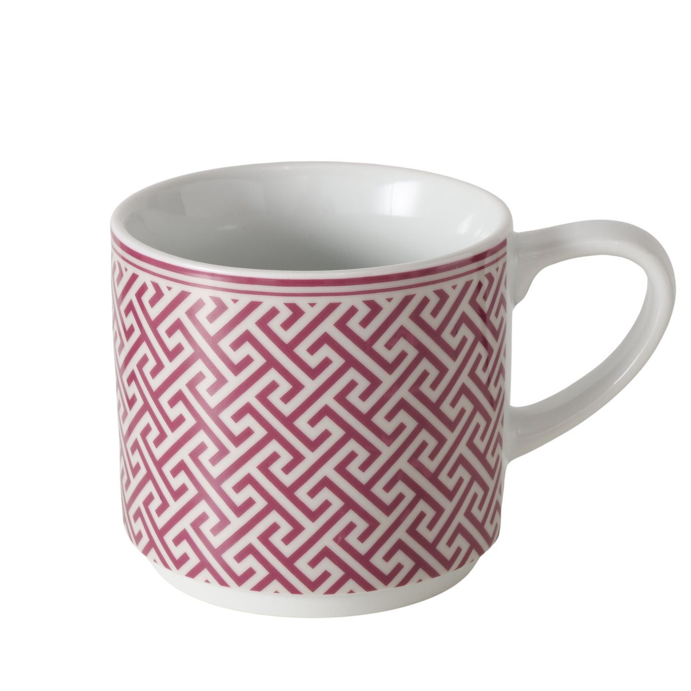 MF Tasse 6er Set Porzellan Кружки Palazzo 340 ml mit geometrischem Muster