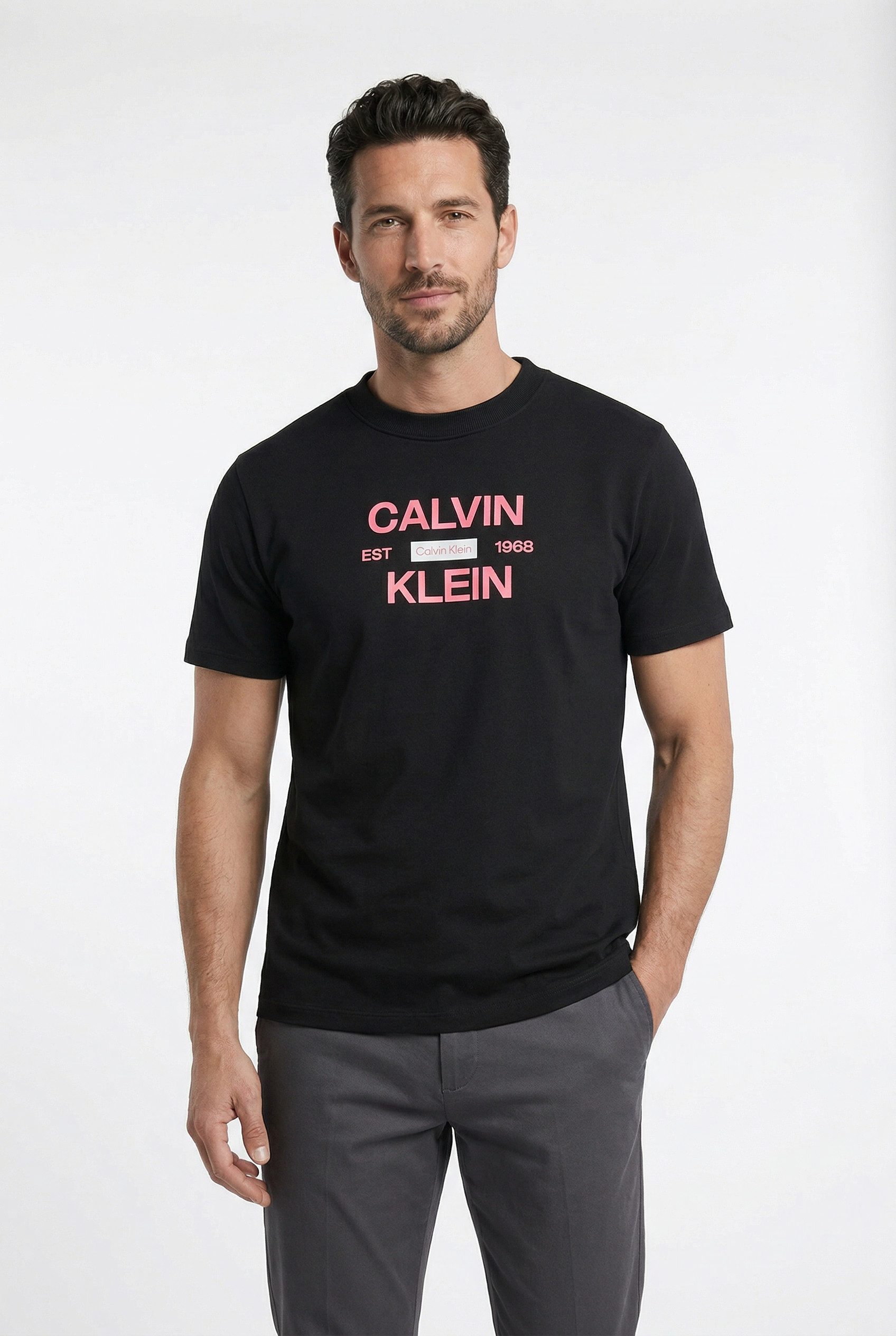 Calvin Klein Jeans T-Shirt CALVINKLEIN STACK GRAP Regular fit mit Print